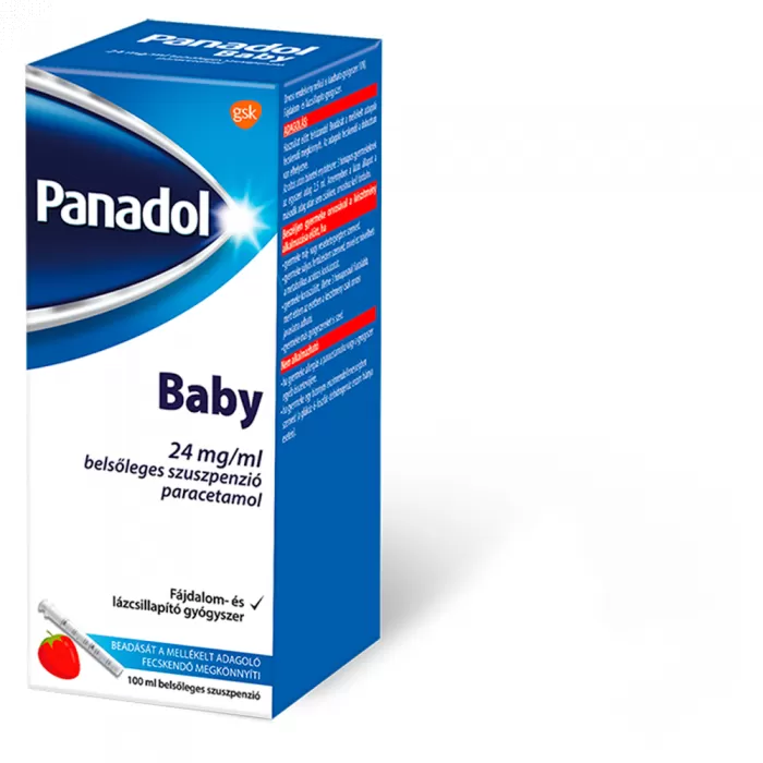 Liliom Patika - Panadol baby 24mg/ml belsőleges szuszpenzió  100 ml
