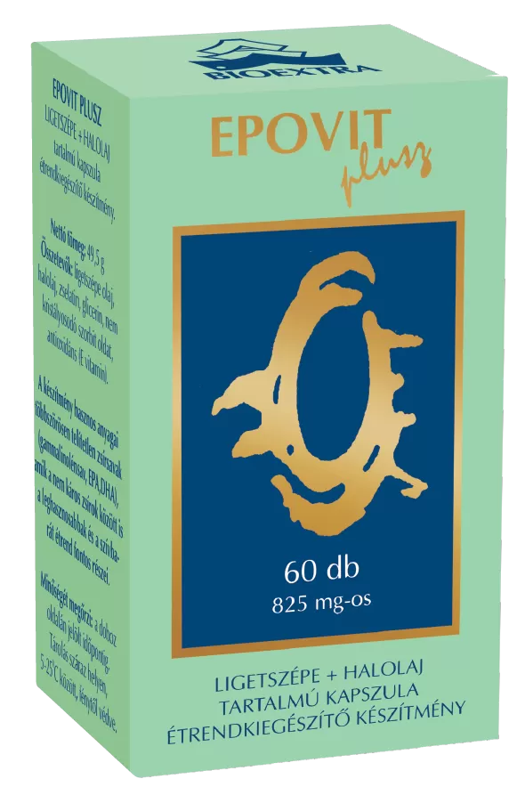 Liliom Patika - Bioextra epovit plus ligetszépe+halolaj kapszula  60x