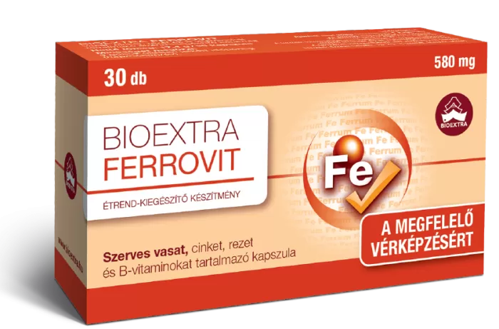Liliom Patika - Bioextra ferrovit kapszula 30x