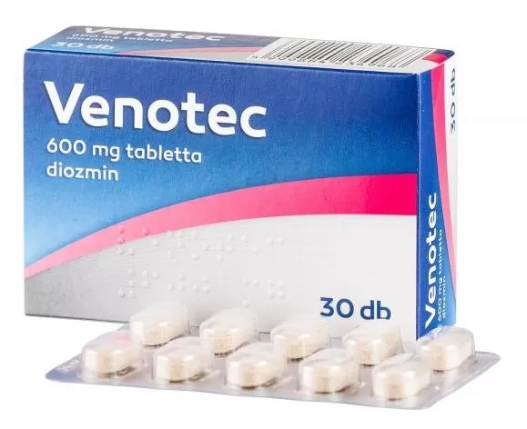 Liliom Patika - Venotec 600mg tabletta 30x
