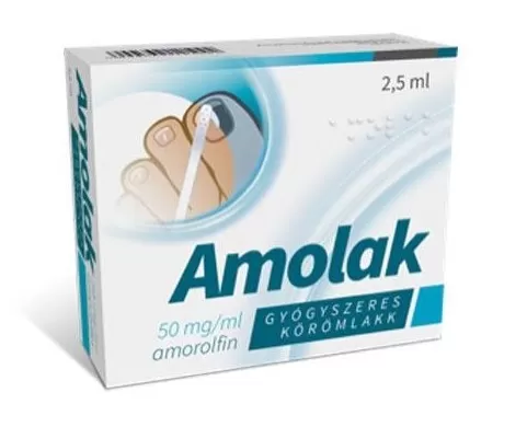 Liliom Patika - Amolak 50mg/ml gyógyszeres körömlakk 1x2,5ml