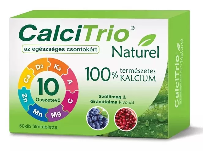 Liliom Patika - Calcitrio naturel filmtabletta 50x
