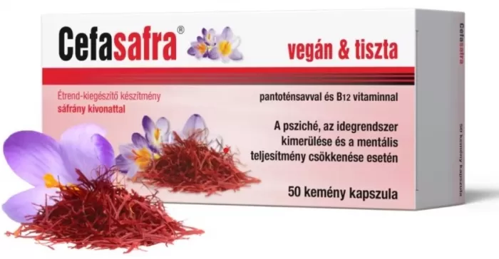 Liliom Patika - Cefasafra sáfrány kivonat kapszula 50x
