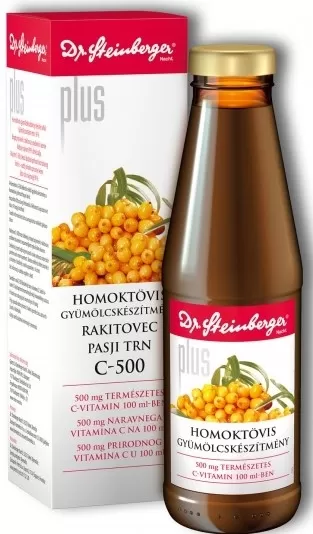 Liliom Patika - Dr steinberger+ homoktövis c-vitamin 500mg nat 450ml