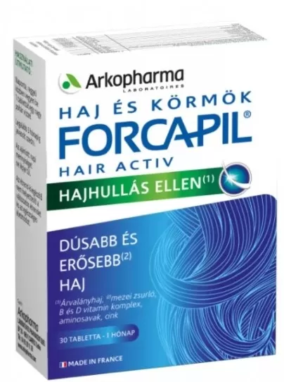 Liliom Patika - Forcapil hair actív tabletta 30x
