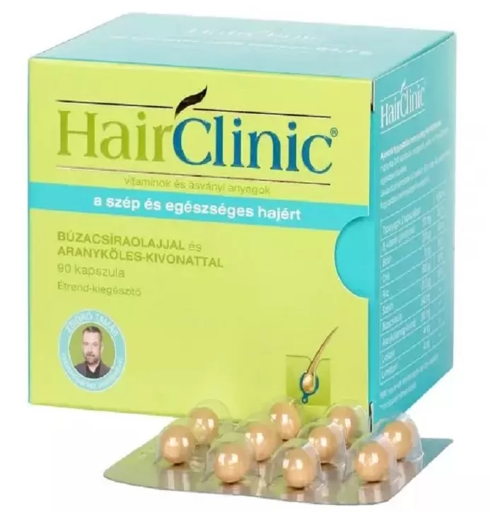 Liliom Patika - Hairclinic hajerősítő (szépség) kapszula  90x