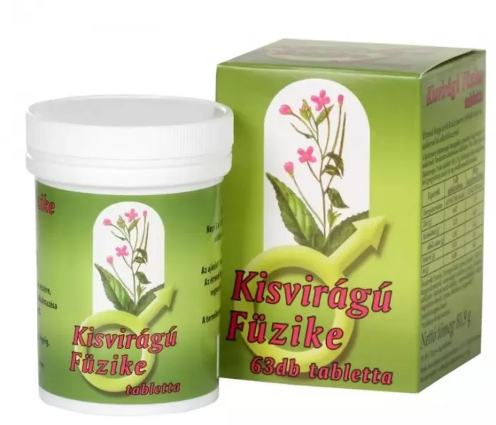 Liliom Patika - Mediline kisviragú füzike rágótabletta  63x