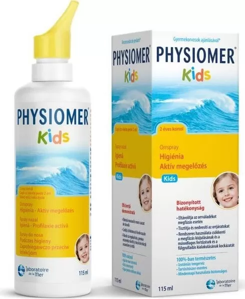 Liliom Patika - Physiomer orröblítő oldat gyermek 1x 115ml