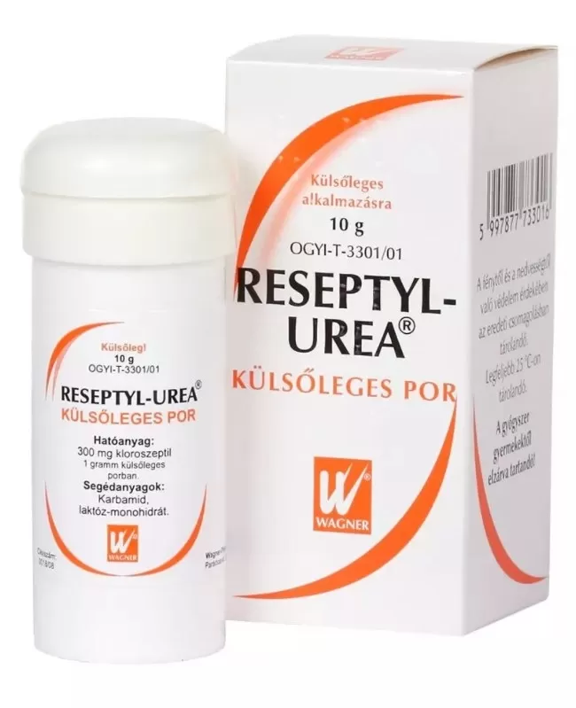 Liliom Patika - Reseptyl-urea kulsőleges por 10 g