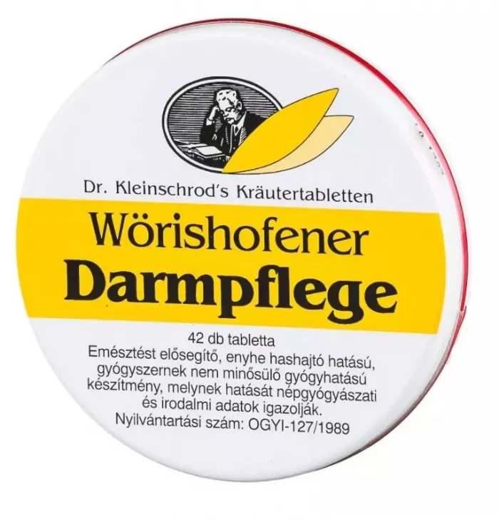 Liliom Patika - Worishofeni darmpflege tabletta    42x